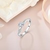 YIFSIY Birthstone Engagement Rings for Women 925 Sterling Silver Lab