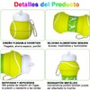Deportes botella de agua plegable botella, Botella Plegable para Viaje,
