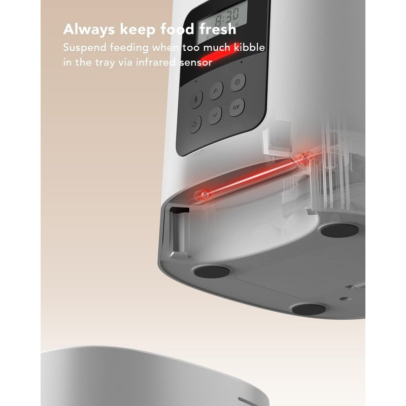 PETLIBRO Automatic Cat Feeder, 6L Auto Pet Cat Dry Food