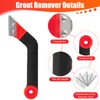 Grout Removal Tool, Tile Grout Remover Tiling Tools, Saw Angled