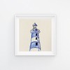 Nacnic Pack of Blue Sea Posters. Lively Square Wall Deco
