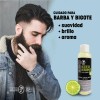 Aceite Bergamota 125ml Man Up Crecimiento Y Cuidado Barba