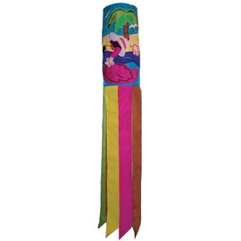 In the Breeze Flamingo Windsock, 40-Inch