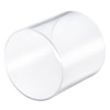 sourcing map Acrylic Pipe Rigid Round Tube Clear 94mm ID