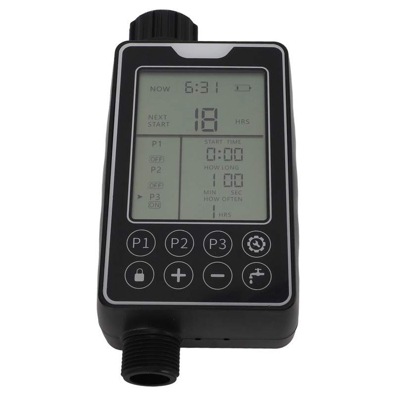 Sprinkler Timer Outdoor Water Timer Smart Touch Screen Waterproof Irrigation