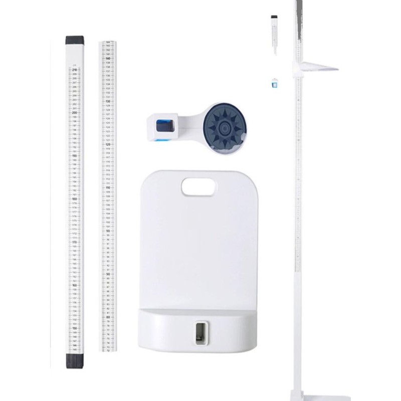 수동신장계 키측정기 신체검사 가정용 병원 보건실 측정 Manual Stadiometer for