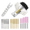 KEWAYO 20Pcs Chainsaw Sharpening Attachment Kit - Chain Saw Blade