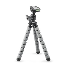 Cullmann Alpha 655 Flexible Mini Tripod with Ball Head and Quick Release System 25 cm Grey