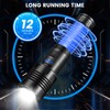 BEFAMALI Rechargeable Flashlights High Lumens, 990,000 Lumens Super Bright Flashlight