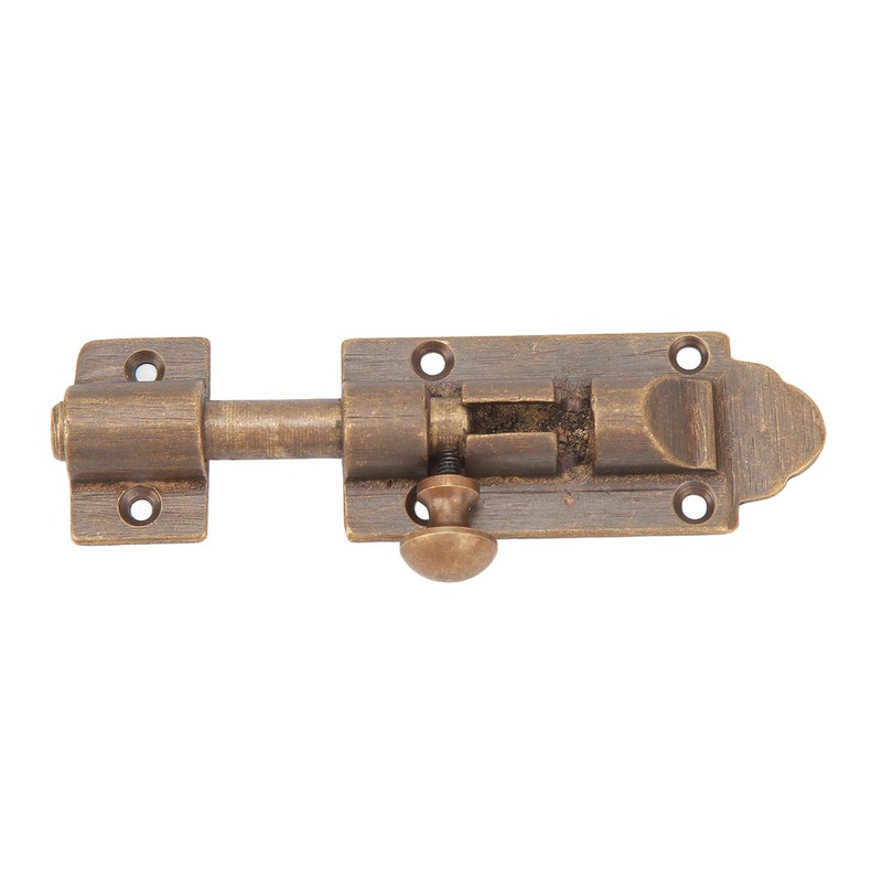 Barrel Bolt Buckle Rust Proof High Hardness Brass Antique Sliding