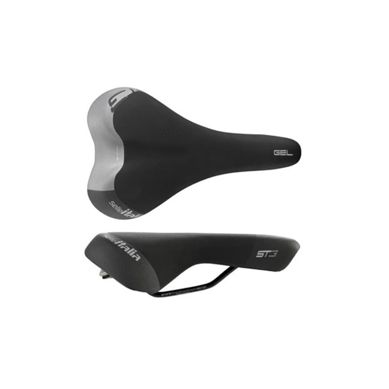 SELLE ITALIA ST3 Saddle [S] Size: 6.3 x 10.6 inches