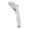 Kakudai Bath Stop Shower Head, White, 356-802-W