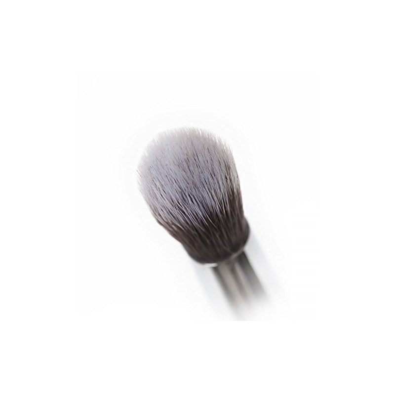 Nanshy Eye Crease Makeup Brush Vegan Synthetic Bristles Black Wooden