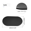 sourcing map Exercise Core Sliders, Oval Glider Discs with Feet
