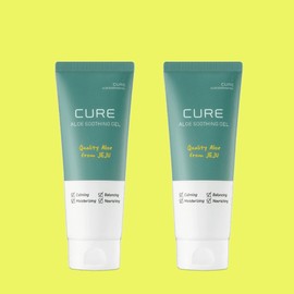 Kim Jung Moon Aloe 김정문알로에 큐어 알로에 수딩젤 150ml x2개 Kim Jung Moon Aloevera Cure Aloe Soothing Gel 150ml x2 [Kim Jung Moon Aloe Cure Aloe Soothing Gel 2 pieces]