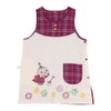 MOOMIN ST-IM0054 Moomin Apron Check Bordeaux