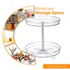 Polder 2-Tier Spinner Caddy, Kitchen and Bathroom Organization and Storage,