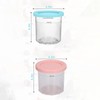 Ice Cream Pints Transparent Reusable Pints Homemade Ice Cream Container