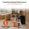Comfort Zone Portable Wire Element Radiant Space Heater, All Metal