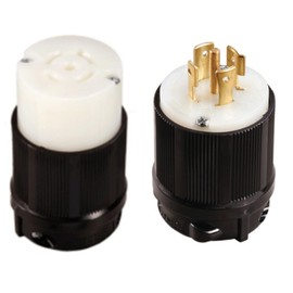 NEMA L21-20P and L21-20R Plug and Connector Set - 20A, 120/208V
