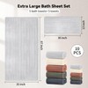 Tewloss Extra Large Bath Towel Set 10 Piece, XL Bath
