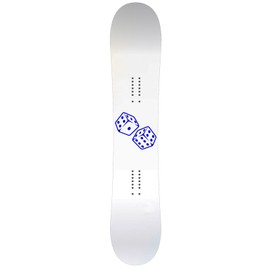 Rolling Dice Snowboard Sticker All Weather 6" Vinyl Decal - [Blue]