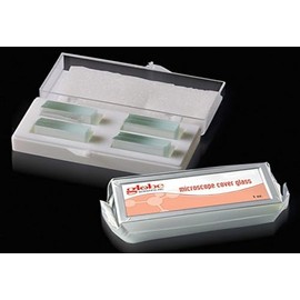 Globe Scientific 1407-10 Cover Glass, 22 x 32mm, No. 1 Thickness (Case of 10)