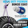 GOEASY0312 Premium Bungee Cords Heavy Duty - 17 Piece Bungee