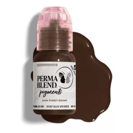Permablend Dark Forest Brown Pigmento  Microblading Cejas