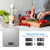 Digital Kitchen Scale, TechRise Food Scale, Satiness Steel Weighing Scale