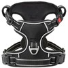 Timos Dog Harness,NO Need Go Over Dogs Head 3 Snap