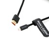 Alvin's Cables 8K 2.1 Micro HDMI to HDMI Braided Coiled