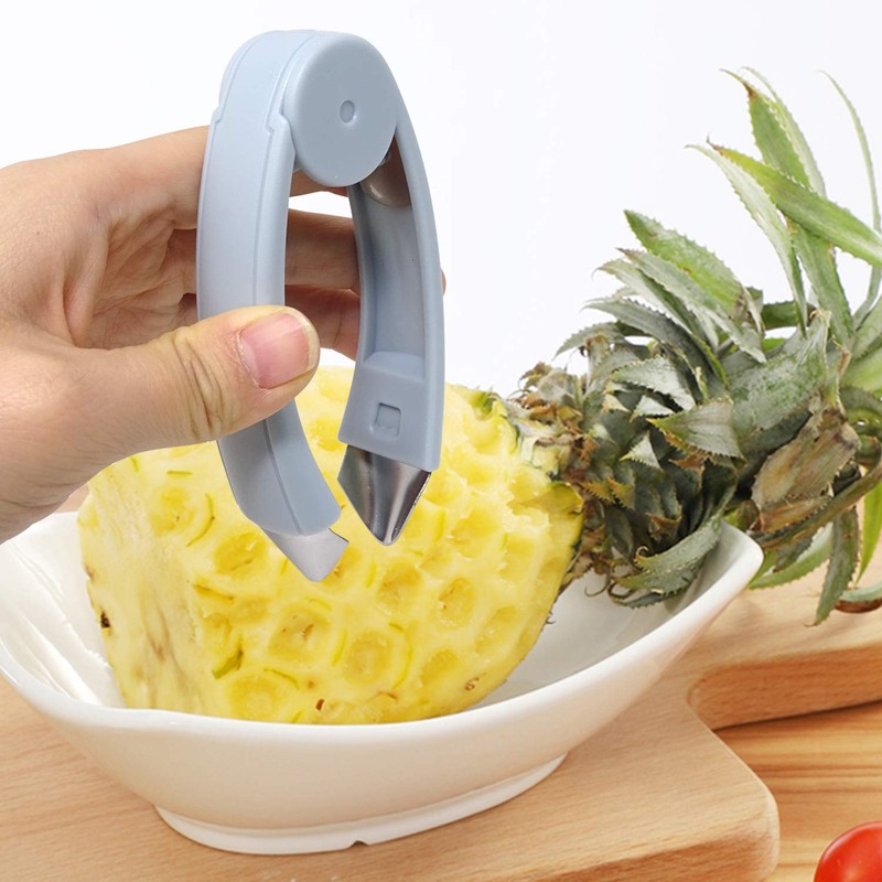 "Honbay 2PCS Strawberry Huller Stem Remover Tomato Pineapple Corer Kitchen