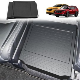HOUCLEMIC Removable Middle Seat Floor Cover for 2023-2025 Honda Pilot Removable 2nd Row Middle Seat Elite/Touring/Black Edition/EX-L 8 Passenger and 7 Passager 2020-2024 Acura MDX Accessories