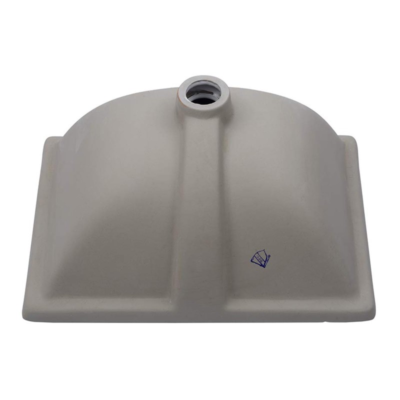 Sarlai Bathroom Sink Undermount - 18.5" Pure White Rectangle Undermount