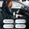 DECUIOCC Upgraded Car Cup Holder Expander, 2 in 1 Vehicle