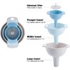 Funnels for Filling Bottles Kitchen Funnel Entonnoir Cuisine Plastic Funnel