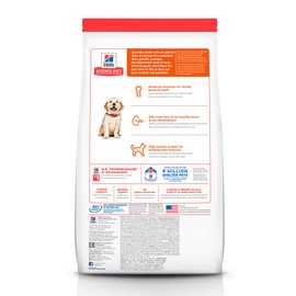 Hill's Science Diet Dry Dog Food, Puppy, Large Breeds, with Real Meat and Whole Grains, Chicken Meal and Oats Recipe, 15.5 lb. Bag