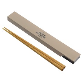 Sabu Unimore Antibacterial Chopsticks & Case L Beige 411113
