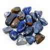 HQRP Natural Blue Dumortierite Tumbled Stone Pebbles Polished Gemstone Quartz