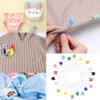 CEEYSEE 50 Pieces Safety Pins Diaper Pin 2.12 Inch Stainless