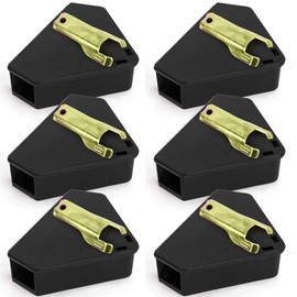 LockBait Pro Mouse Bait Stations | 12-Pack Mouse Bait Box for Outdoor Use | Mouse Bait Stations with Keys for Indoor and Outdoor Use | Large Station | Ucatch