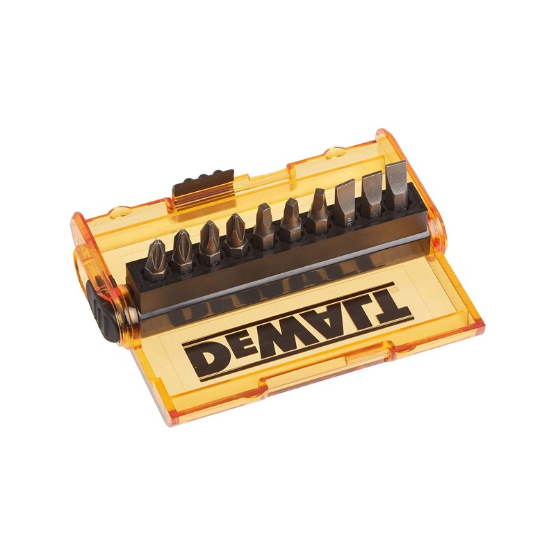 DEWALT Screwdriver Bit Set, Magnetic Drive Guide, 14-Piece, Pack of