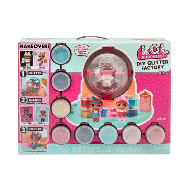 L.O.L. Surprise! DIY Glitter Factory Playset with Exclusive Doll
