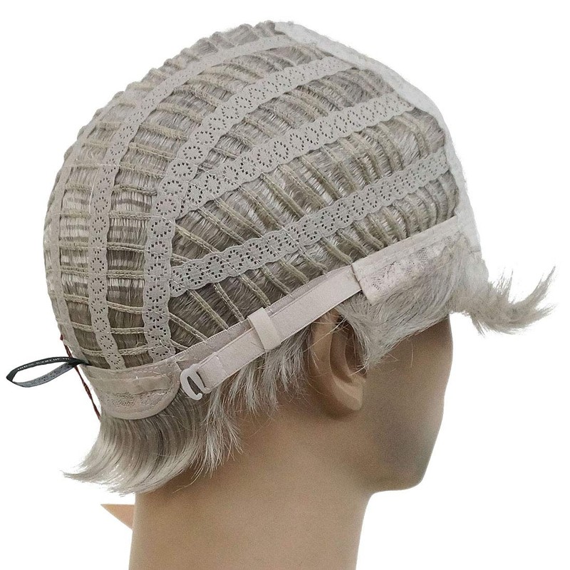 Lydell Men Wig Natural Short Straight Hair Synthetic Full Wigs