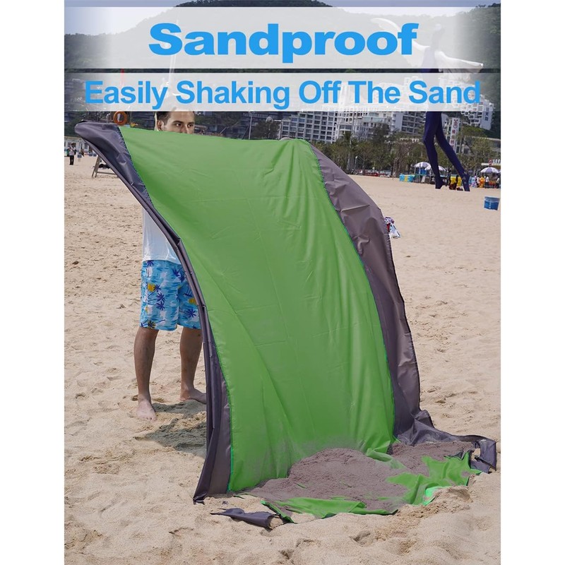 UKKQES Beach Blanket Oversized Extra Large 200 X 210 CM,Waterproof