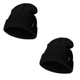 KDWAVE Beanie Hats for Women Men Unisex Soft Knit Cuffed Skull Cap Beanie Stretchy Solid Color Winter Hats, Lime Green, One Size