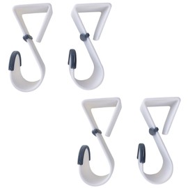 Space Saver Over The Door Hooks, These Uniquely Styled Space Saving Devices Give You Extra Storage (4 Hooks)
