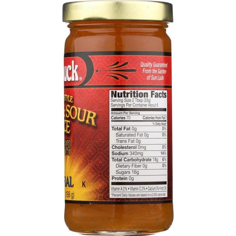 Sun Luck Chinese Style Sweet & Sour Sauce