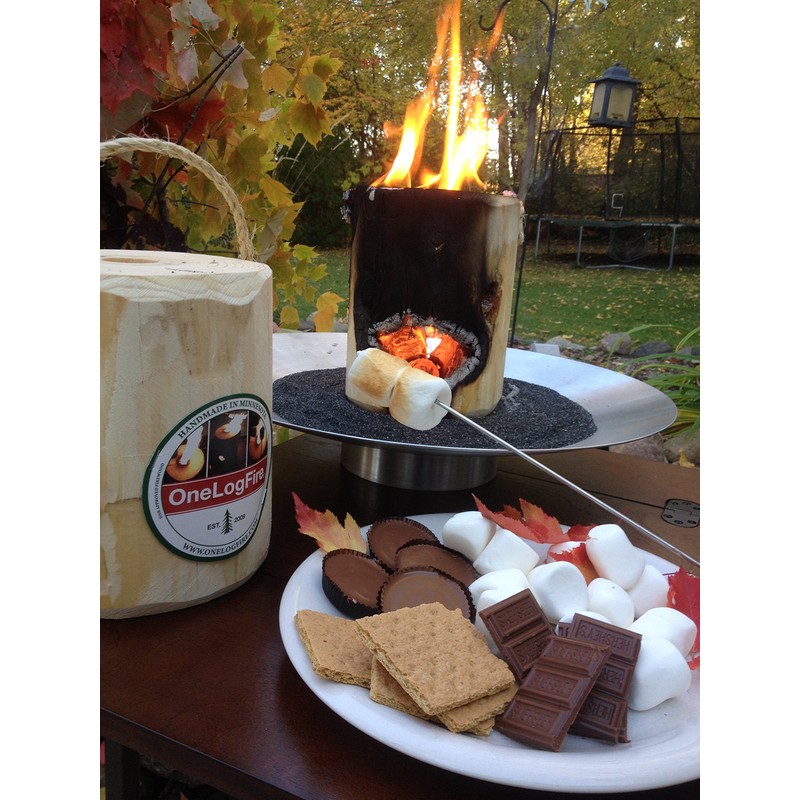 One Log Fire Marshmallow Roasting Sticks, Smores Sticks, Sticks For